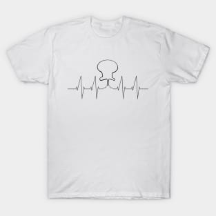 Squidward's Heartbeat T-Shirt